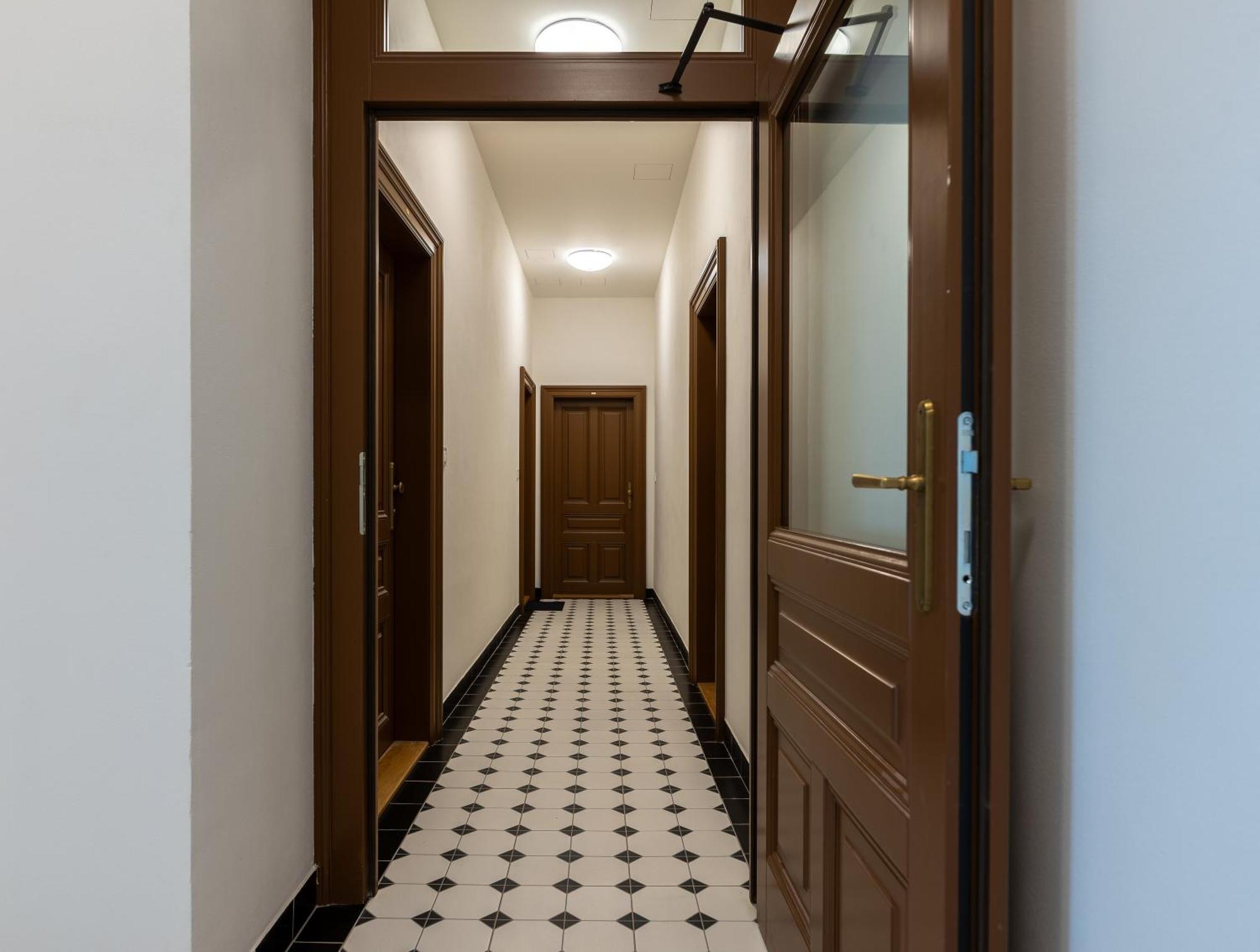 Modern Urban Room In The City Center Of Prága Kültér fotó